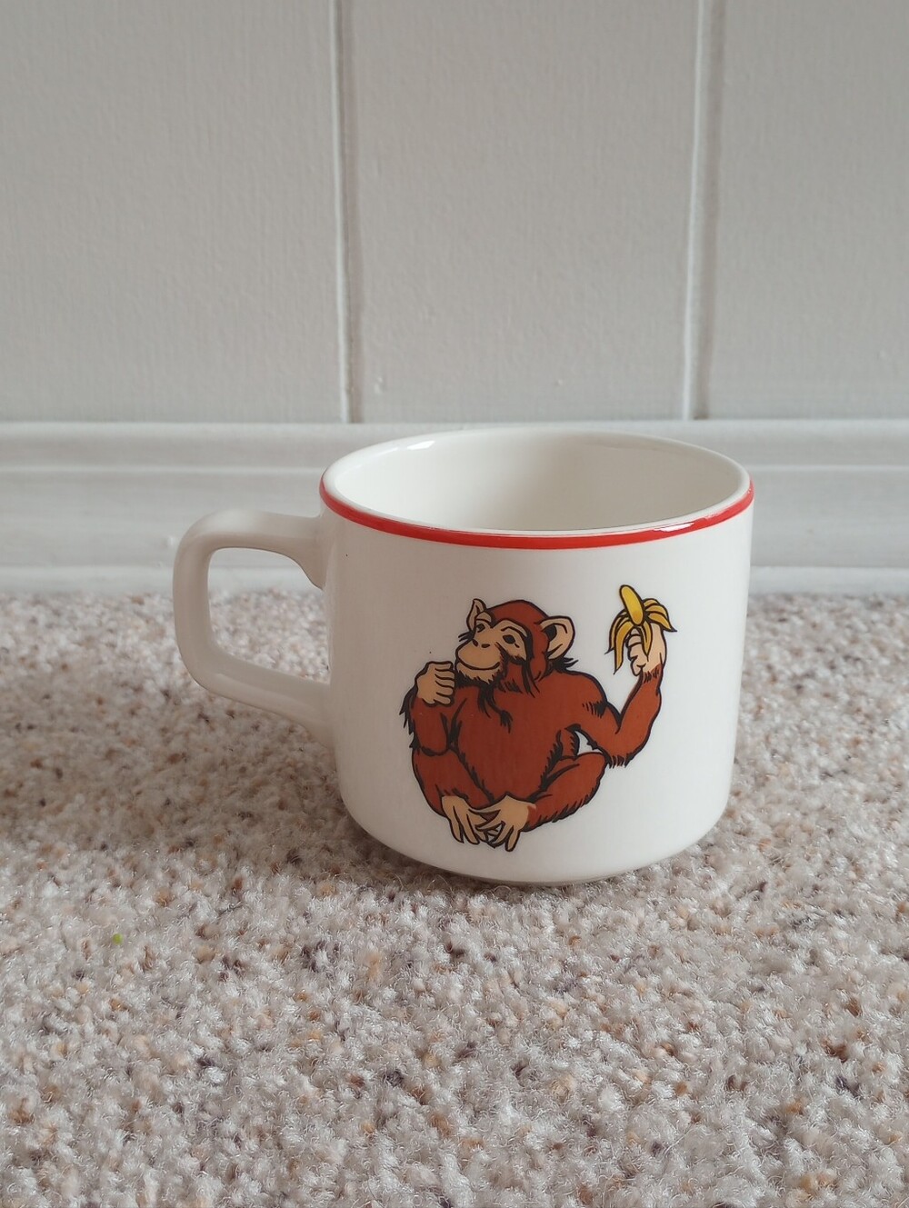 Vintage Monkey And Bear Mug Made In Japan